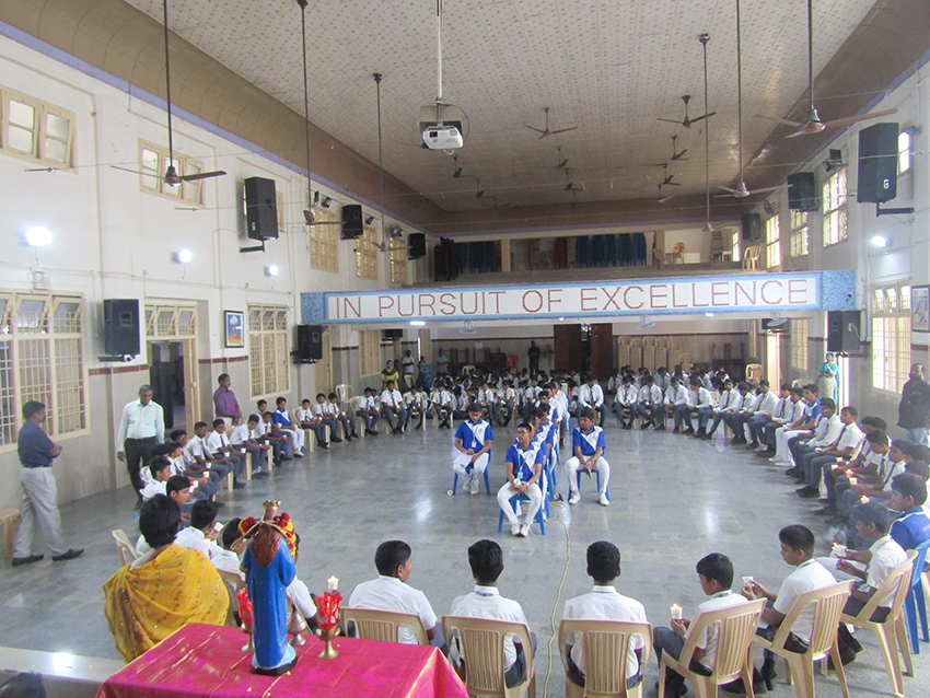live Rosary celebration